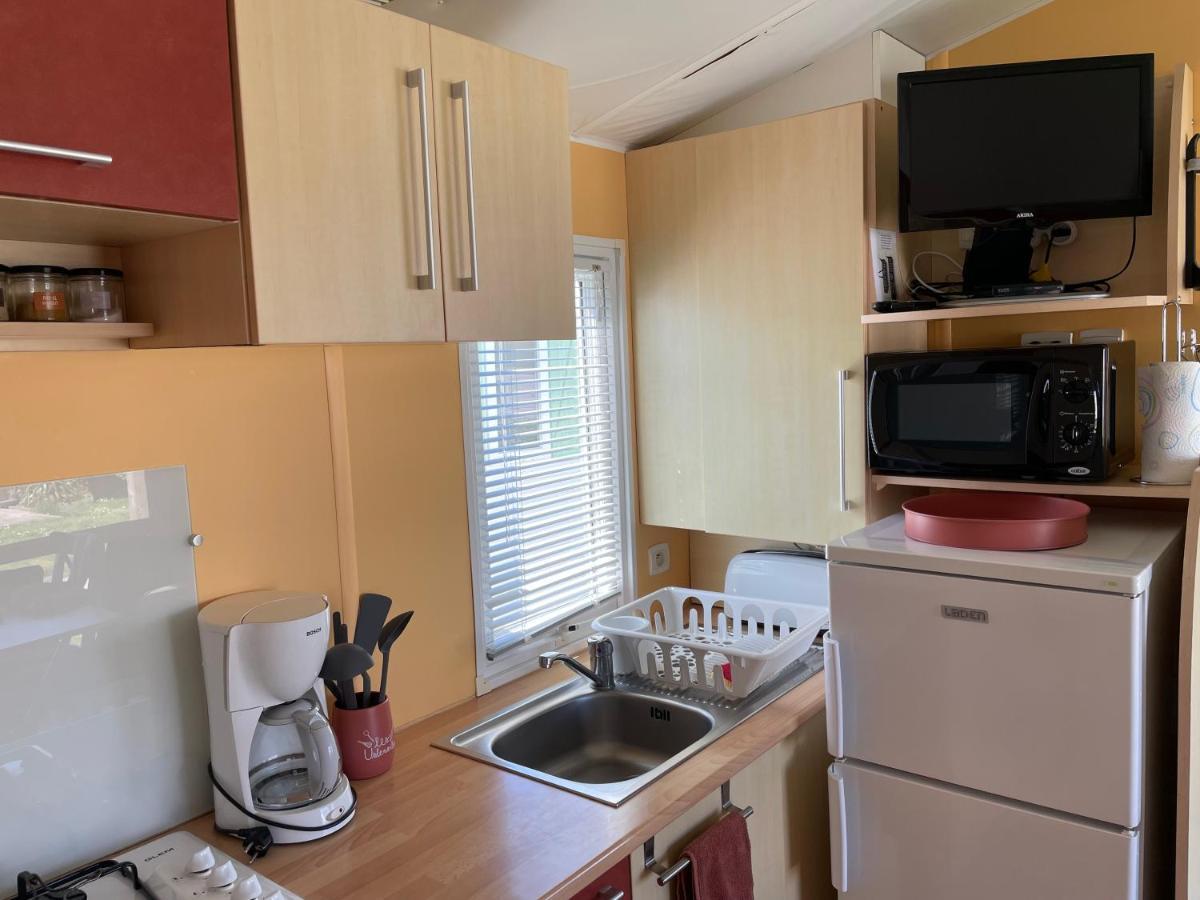 Mobil-Home Vue Sur Mer Le Portel Exteriör bild
