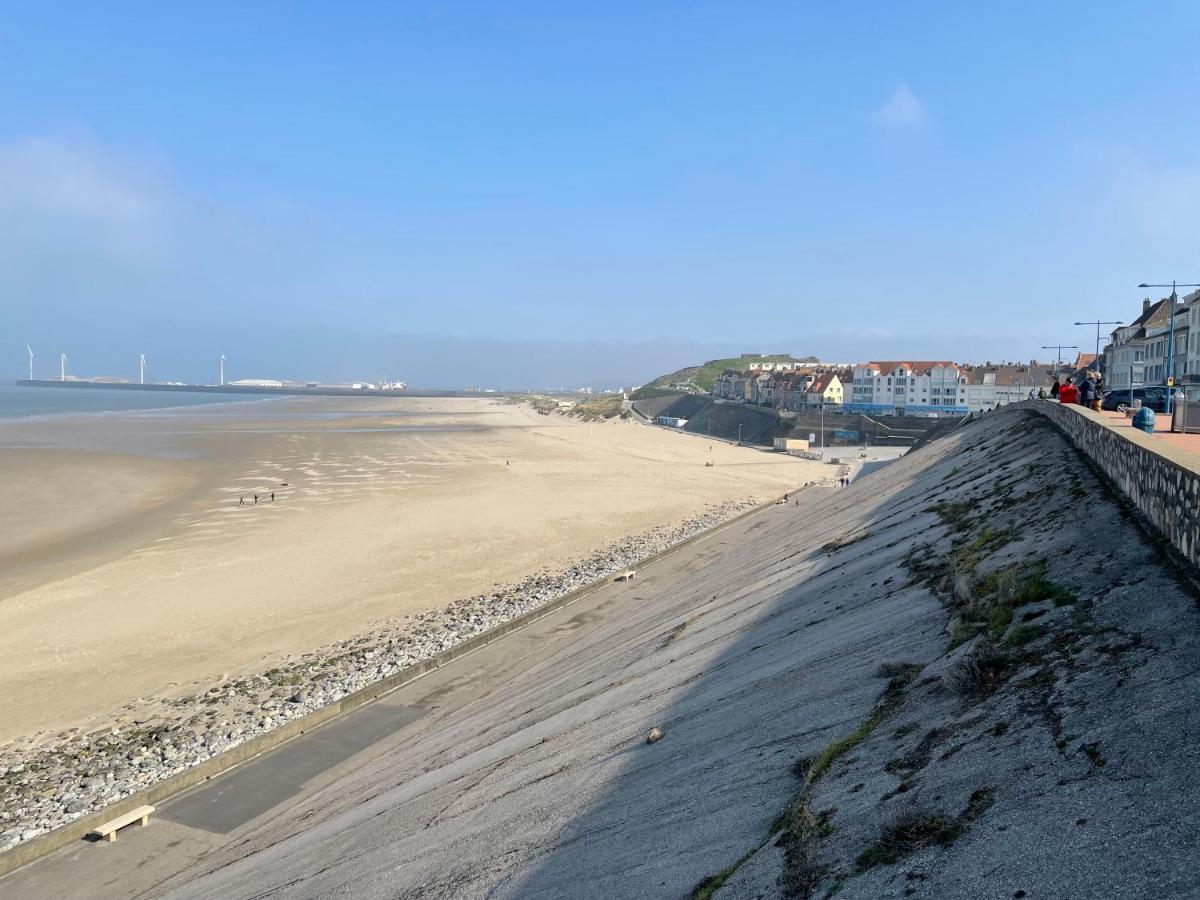 Mobil-Home Vue Sur Mer Le Portel Exteriör bild