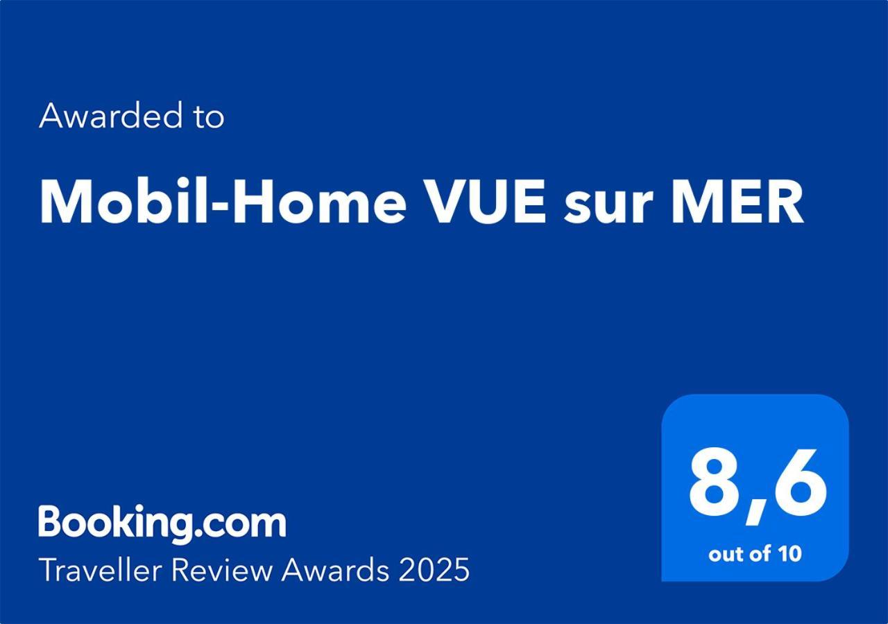 Mobil-Home Vue Sur Mer Le Portel Exteriör bild